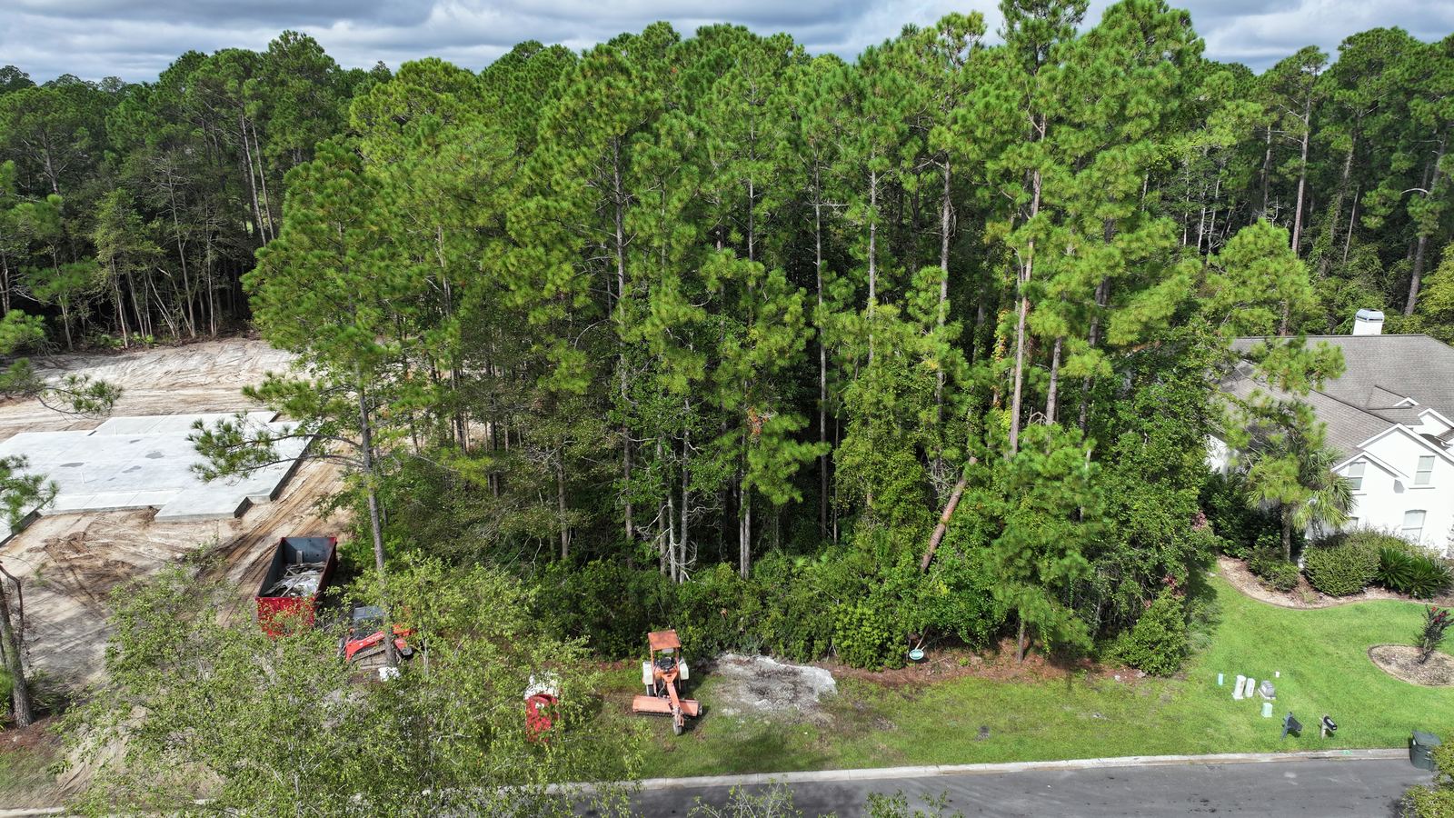 Buildable wooded lot